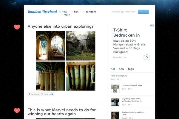 randomoverload.org site used Randomoverload4