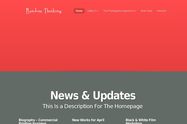 Nimble theme site design template sample