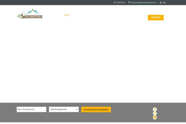 Site using Travel-booking plugin