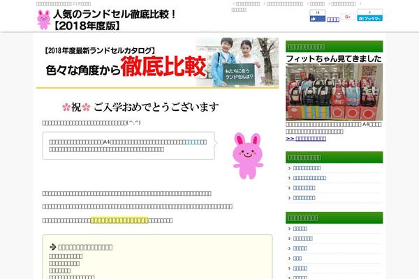 Site using Footable plugin