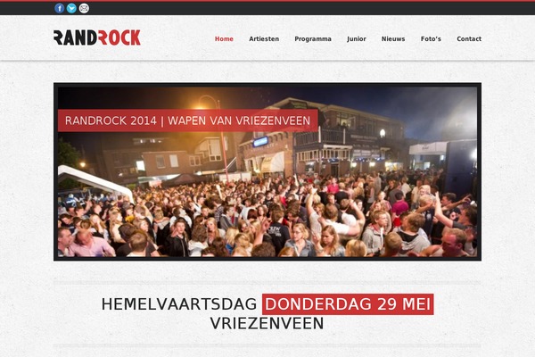 Rockpalace theme site design template sample