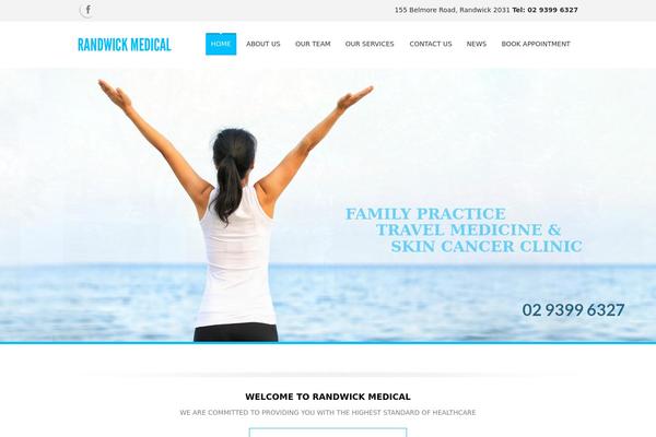 SoulMedic theme site design template sample