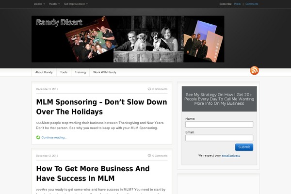 Fresh News theme site design template sample