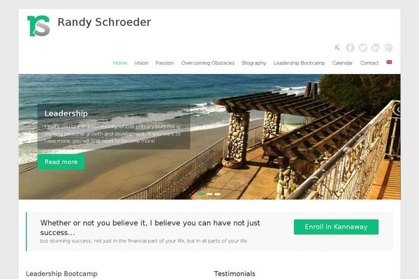 Spacious Pro theme site design template sample