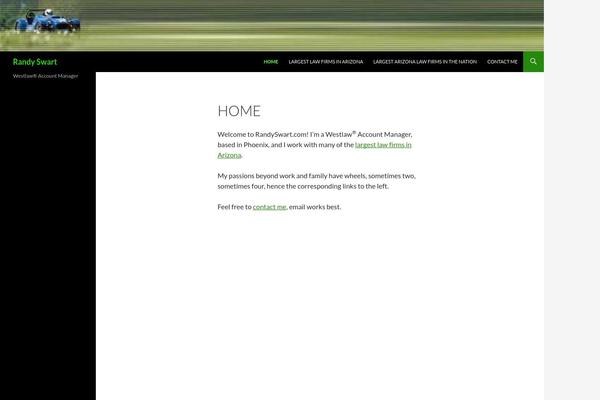 Twenty Fourteen theme site design template sample