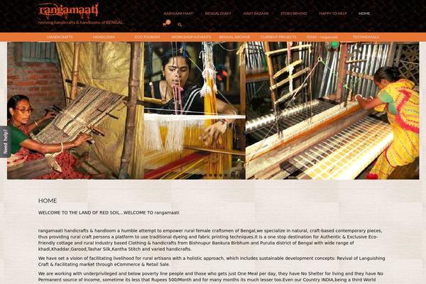 rangamaati.com site used Virtue Premium