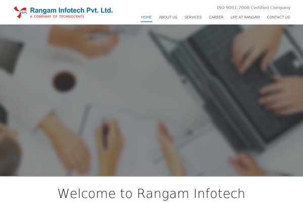 rangaminfotech.com site used Rcitheme
