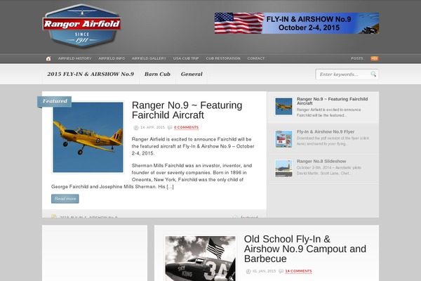 Headlines theme site design template sample