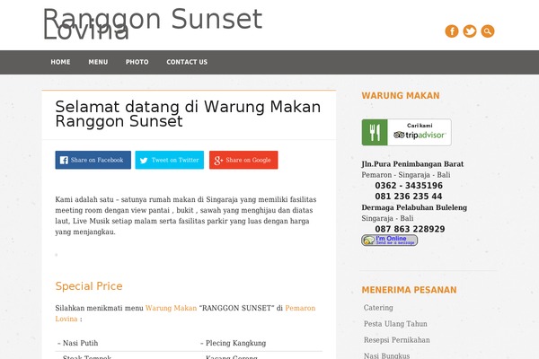 Site using Big-social-share-buttons plugin