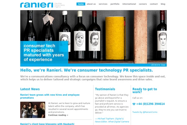 Site using Slider-video plugin
