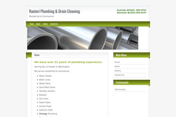 BlogoLife theme site design template sample