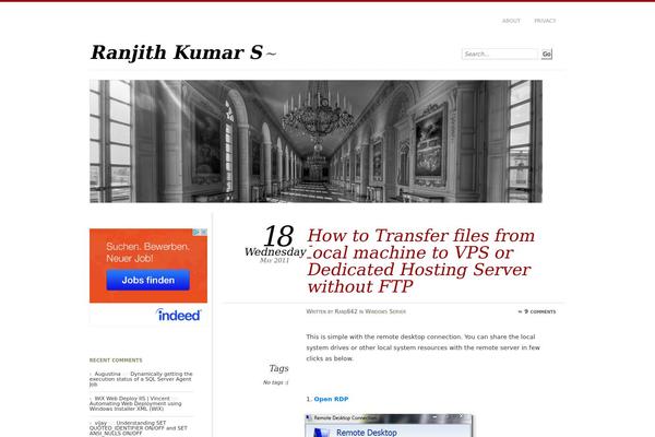 Chateau v2.0 theme site design template sample