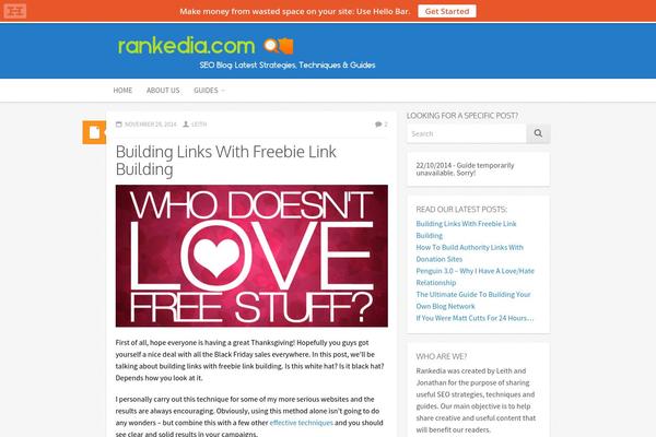 Ceris theme site design template sample
