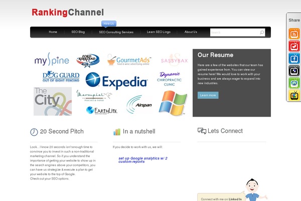 Centita theme site design template sample