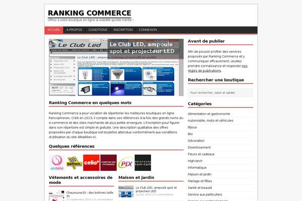 MH Magazine lite theme site design template sample