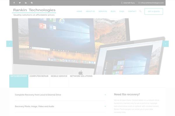 Etalon theme site design template sample