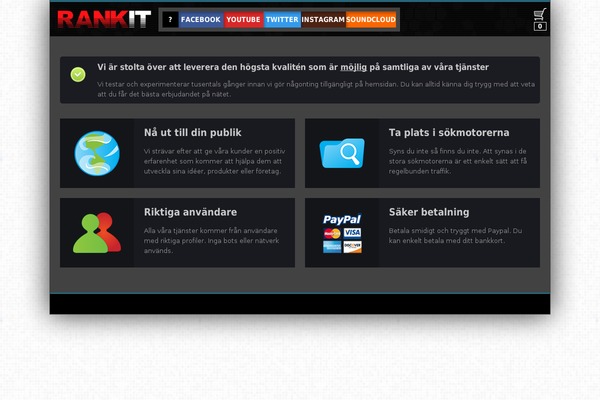 rankit.se site used Icemagdarktheme