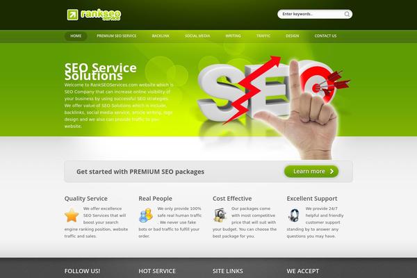 Showtime 3.3 theme site design template sample