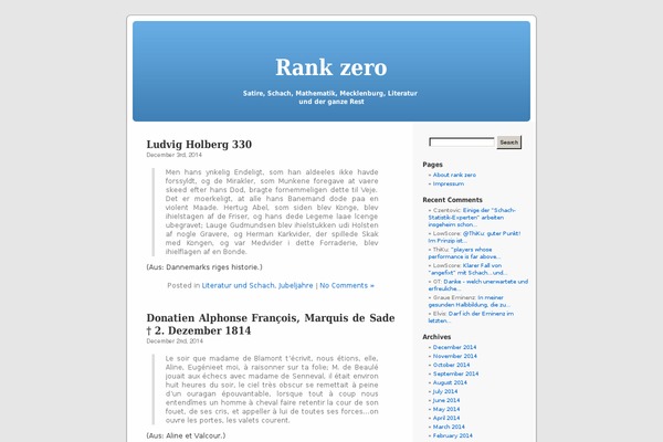 Default theme site design template sample