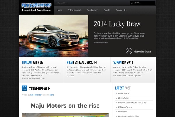 Site using Easy-simple-instagram plugin
