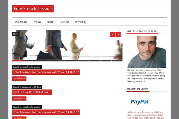 Anderson Lite theme site design template sample