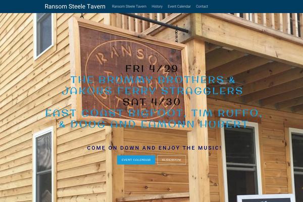 Tesseract-master_branch theme site design template sample