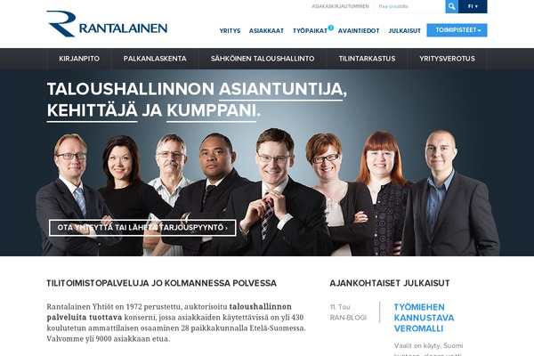 Swiss theme site design template sample