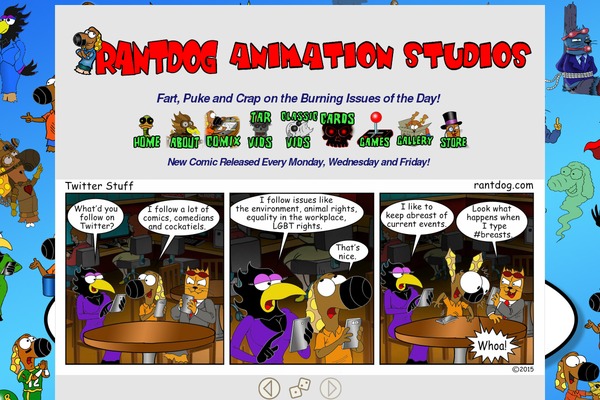 rantdog.com site used ComicPress