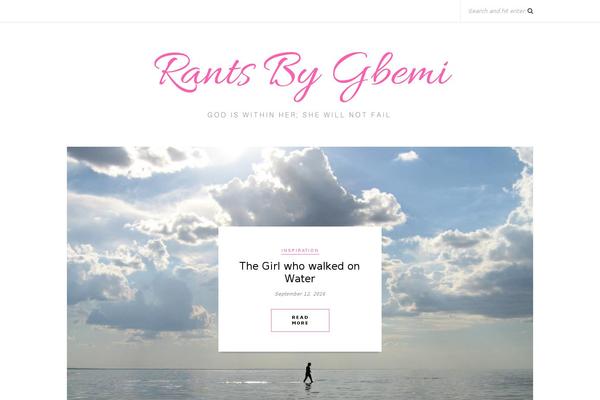 Rosemary theme site design template sample