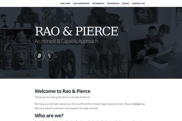 raoandpierce.com site used Words-v1.3