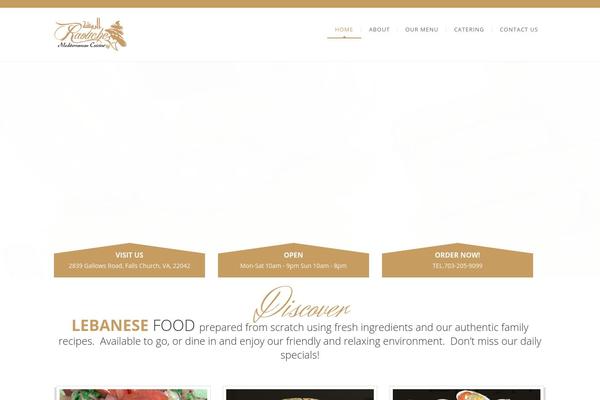 NUVO theme site design template sample