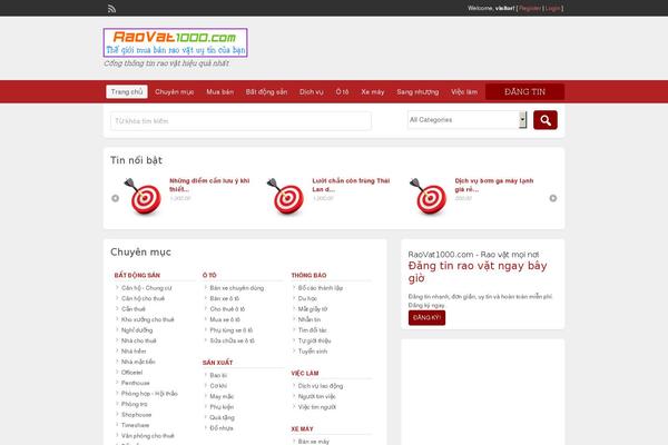 ClassiPress theme site design template sample