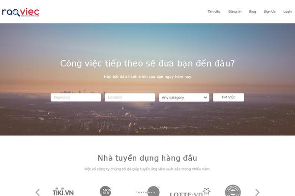 Site using Jobhunt-apply-with-facebook plugin