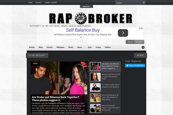 Site using Social Media Widget by Acurax plugin