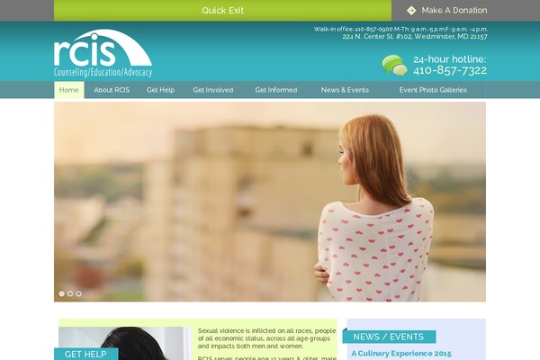 rapecrisiscc.org site used Rcis