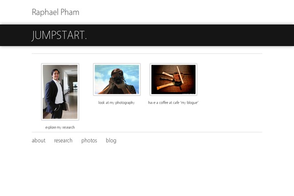 Minimatica theme site design template sample
