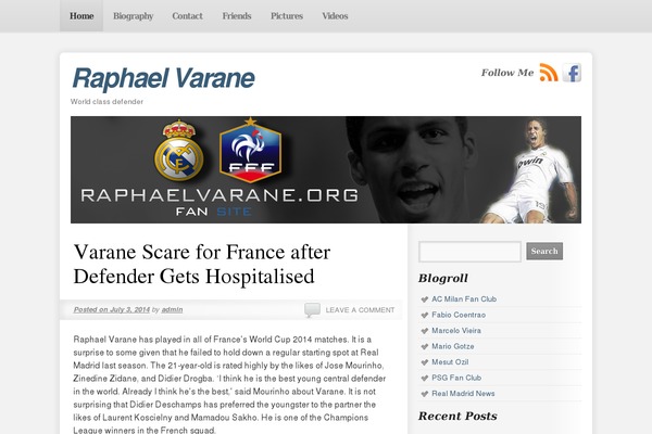 SmartOne theme site design template sample