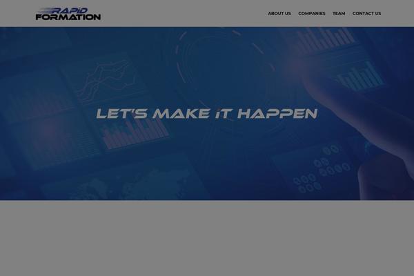 Blade theme site design template sample