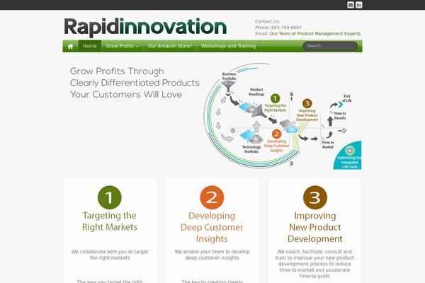 iFeature theme site design template sample