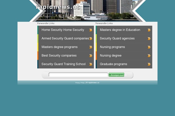 rapidnews.us site used Advanced [theme In Modified Directory]