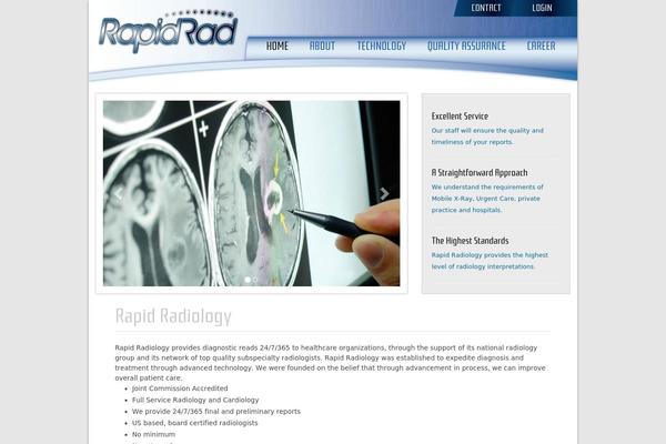 Rr theme site design template sample