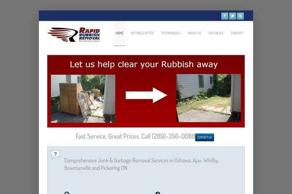 rapidrubbishremoval.ca site used Simplecorp