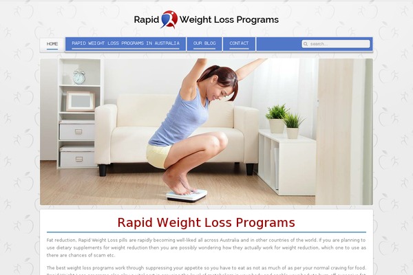 Balance theme site design template sample