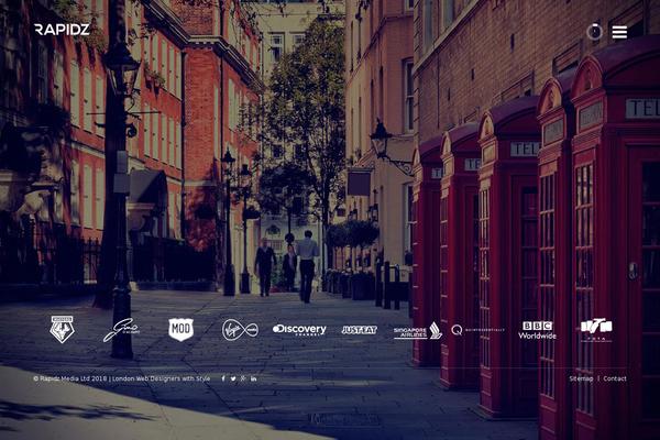 H5 theme site design template sample