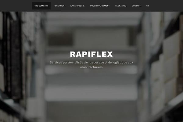 Lodestar theme site design template sample