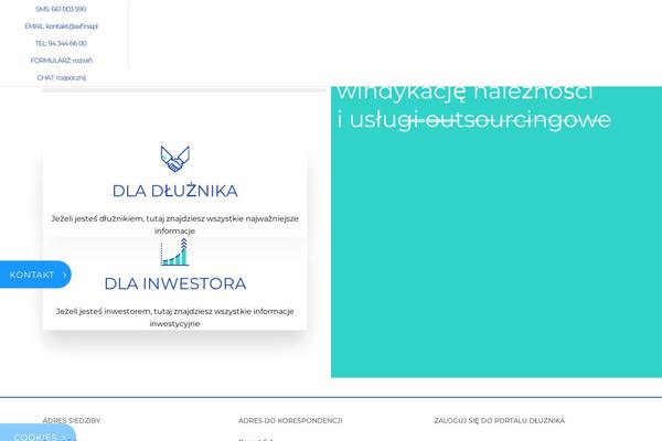 Site using Salient-core plugin