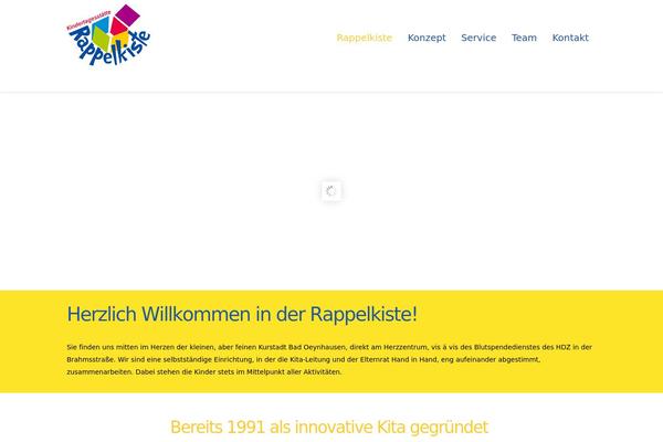 Consulting-child theme site design template sample