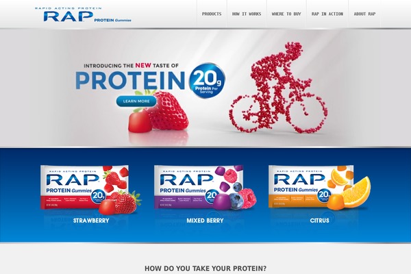 rap theme websites examples