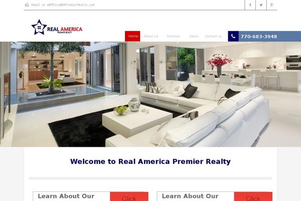 Realhomes Theme theme site design template sample