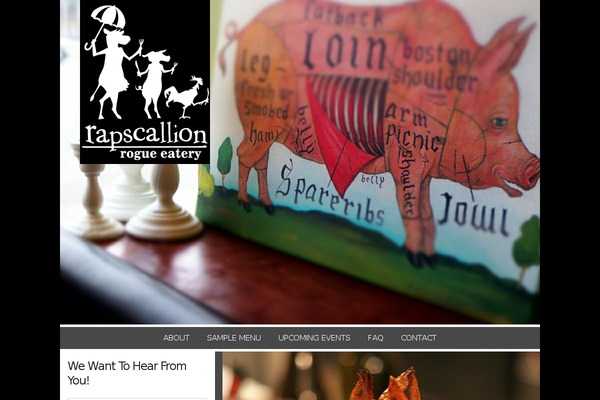 rapscallion theme websites examples